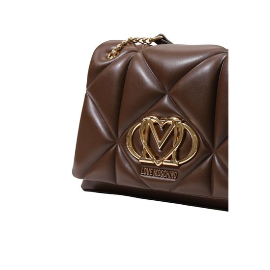 Love Moschino Brun Polyeten Handväska - Image 4