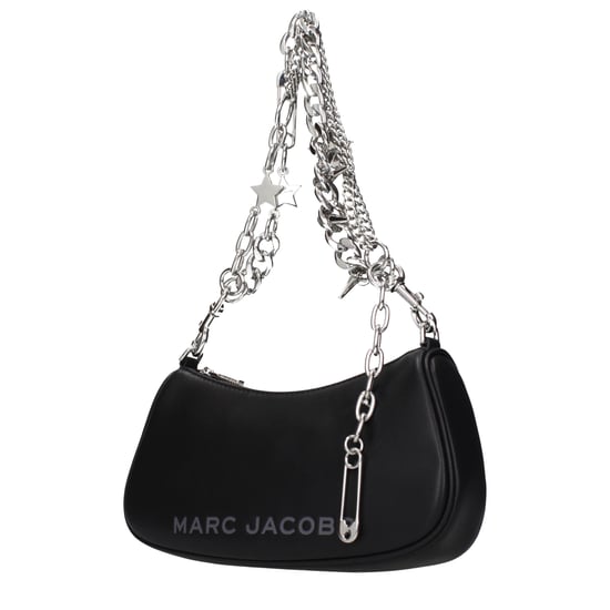Marc Jacobs Zwarte Leren Schoudertas - Image 2