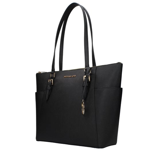 Michael Kors Zwarte Leren Schoudertas - Image 2