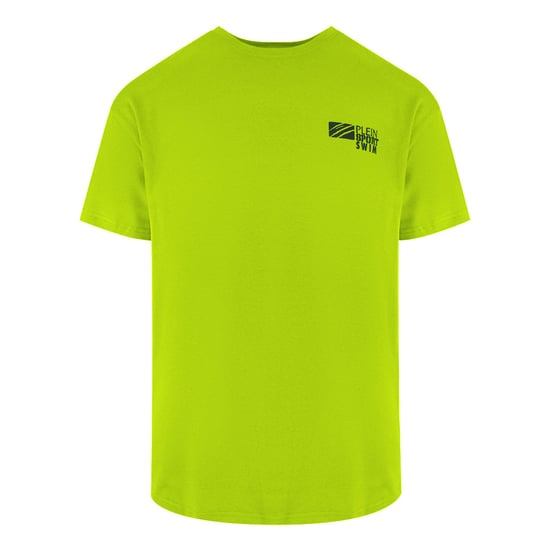 Basis Korte Mouwen Logo T-shirt in Geel - Image 1