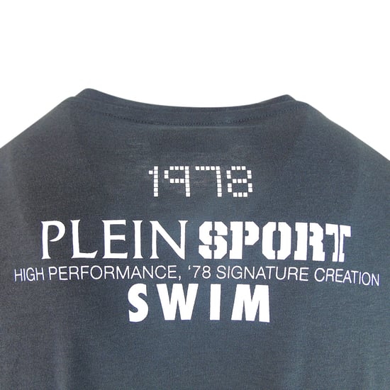 Short Sleeve T-shirt in Charcoal - Image 3