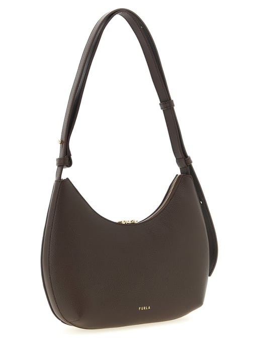Furla Brown Calfskin Shoulder Bag - Image 2