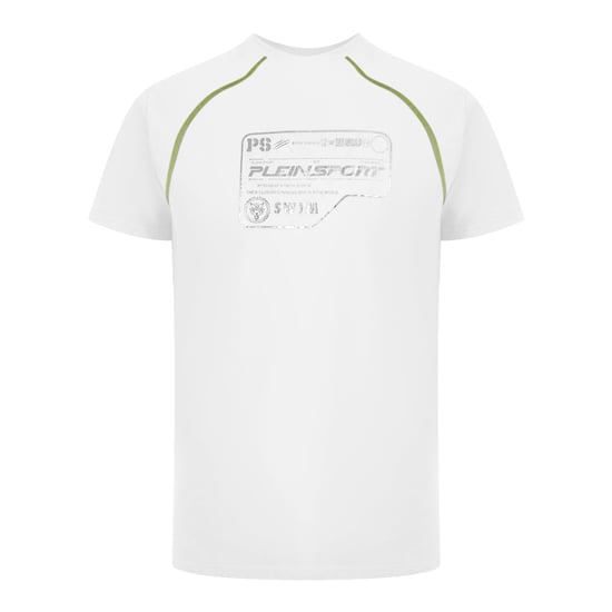 Prestatie Korte Mouwen Logo T-shirt in Wit - Image 1