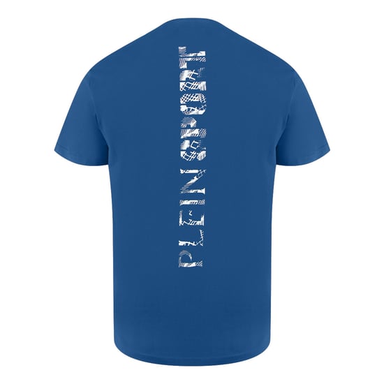 Short Sleeve Scratch Logo T-shirt in Dark Blue - Image 2