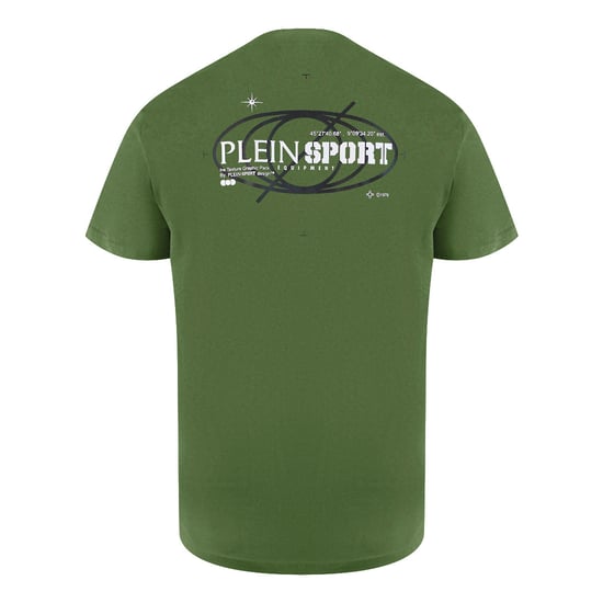 Korte Mouwen T-shirt in Olijf - Image 2