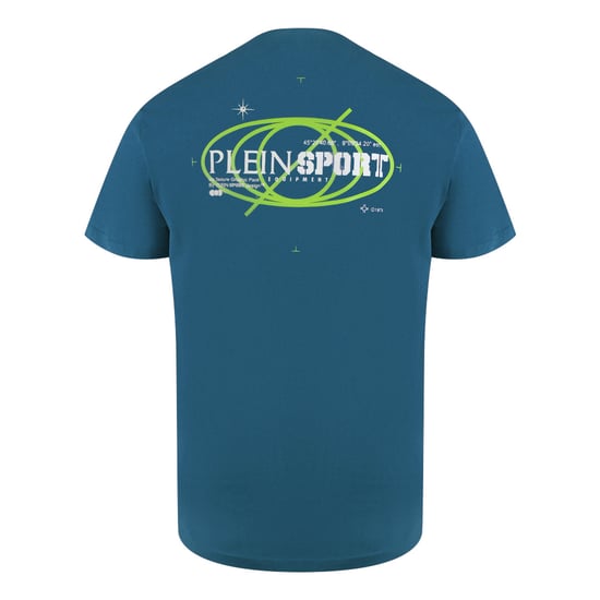 Korte Mouwen T-shirt in Donkerblauw - Image 2