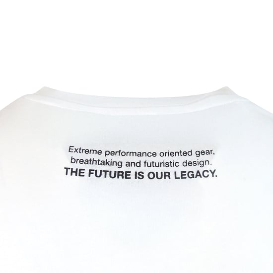 Klassieke T-shirt met Korte Mouwen en Logo in Wit - Image 4