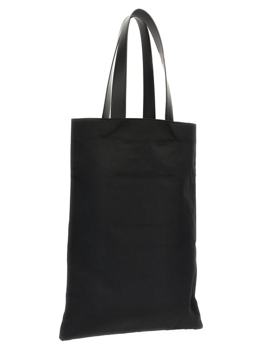 Jil Sander Zwarte Katoenen Tote Bag - Image 2