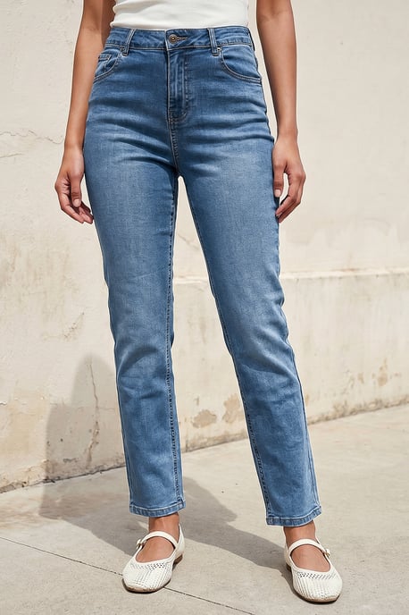 Slim Leg Stretch Jeans - Image 2