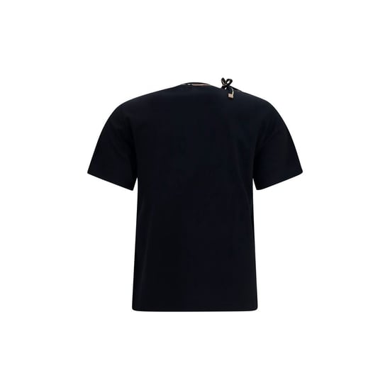 Burberry Black Cotton T-Shirt - Image 2
