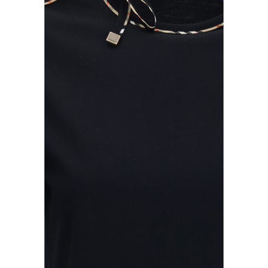 Burberry Black Cotton T-Shirt - Image 3