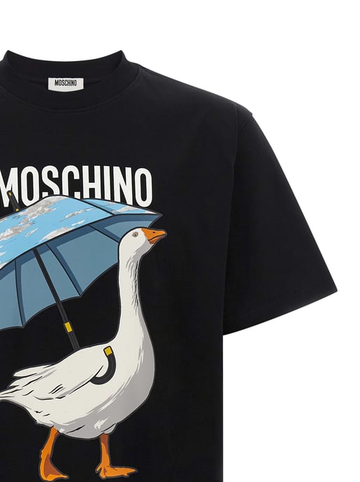 Moschino Zwarte Katoenen T-Shirt - Image 3