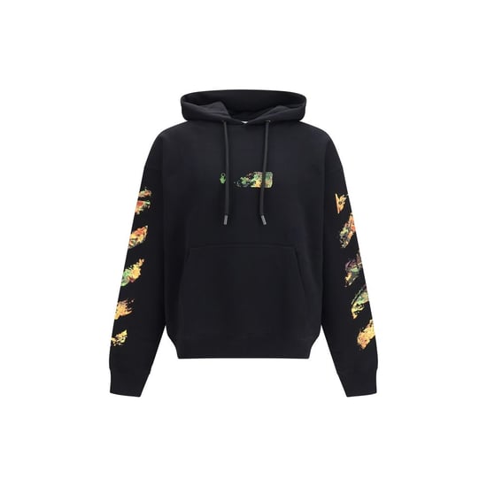 Off-White Black Cotton Sweatshirt - Image 1