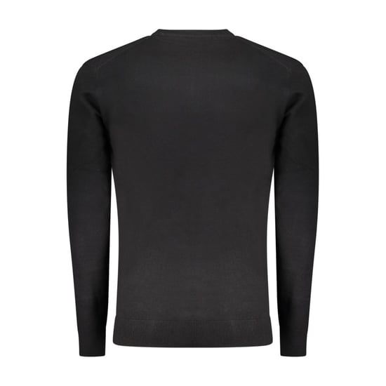 Accademia Militare Zwarte Katoenen Heren Sweater - Image 2