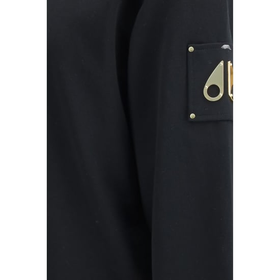 Moose Knuckles Black Cotton Sweatshirt - Image 3