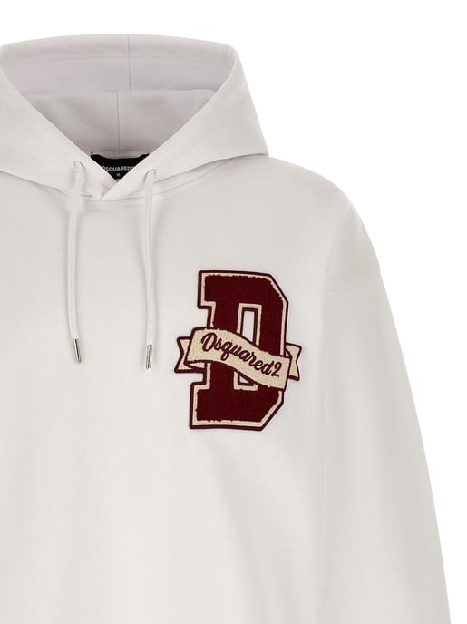 Dsquared² Witte Katoenen Sweatshirt - Image 3