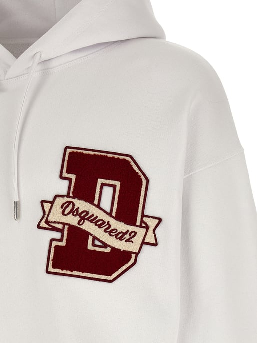 Dsquared² Witte Katoenen Sweatshirt - Image 4