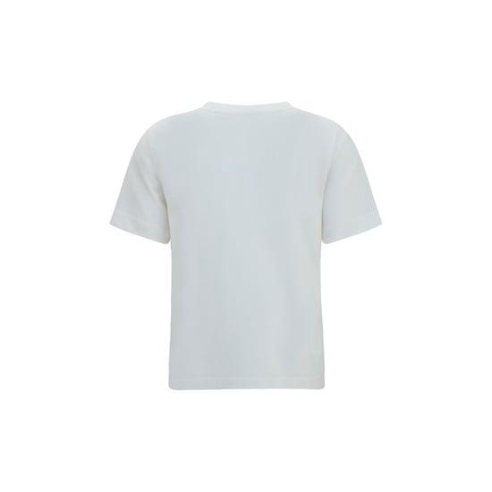 Burberry White Cotton T-Shirt - Image 2