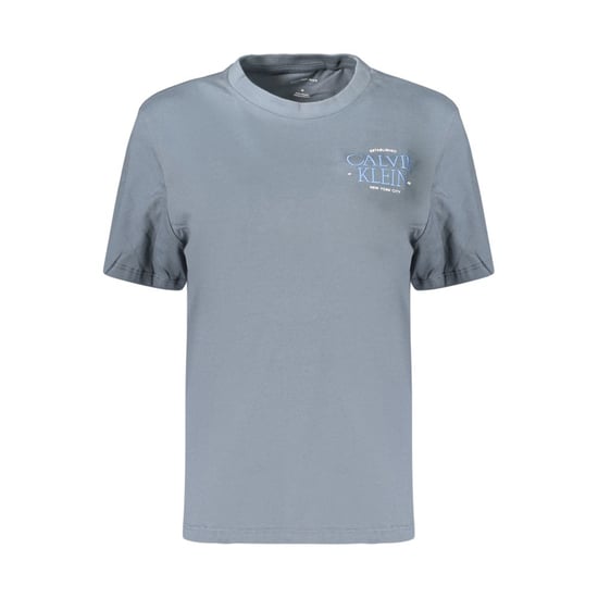 Calvin Klein Gray Cotton Women's T-Shirt - Image 1