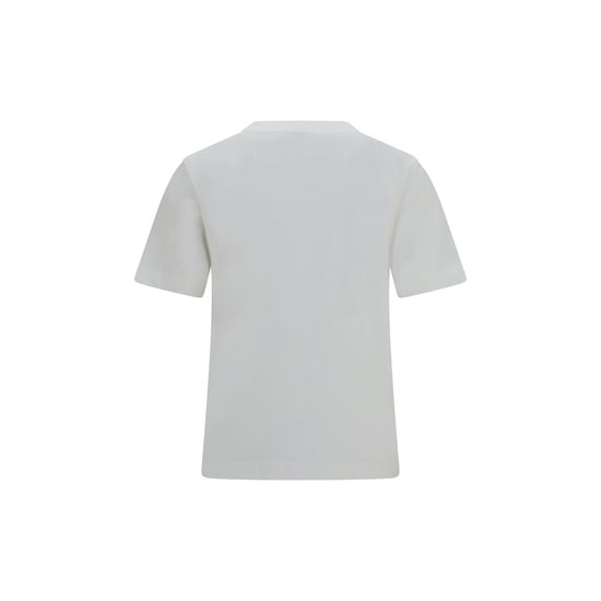Burberry White Cotton T-Shirt - Image 2