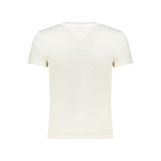 Tommy Hilfiger Bianco Katoenen Dames T-Shirt - Image 2