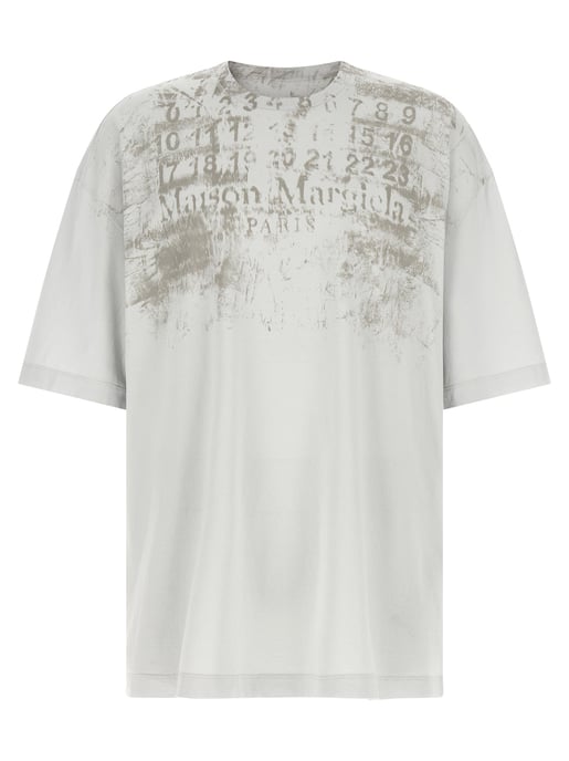 Maison Margiela Grijze Katoenen T-Shirt - Image 1
