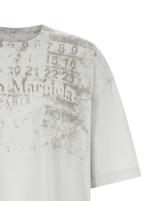 Maison Margiela Grijze Katoenen T-Shirt - Image 3