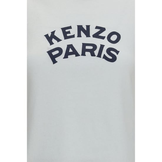 Kenzo White Cotton T-Shirt - Image 3