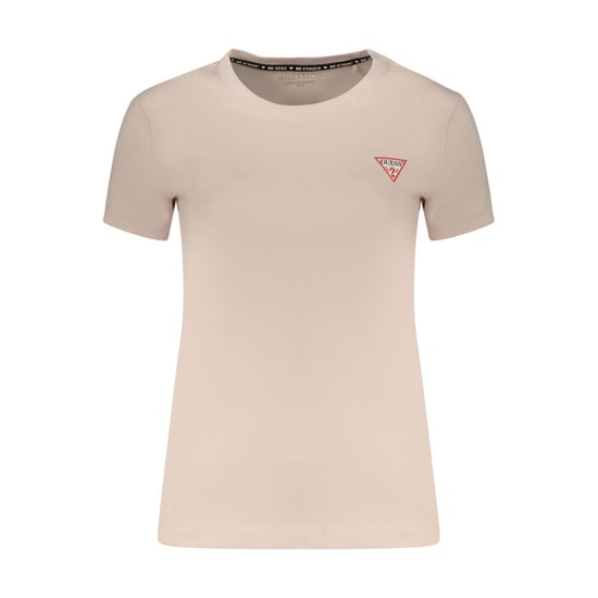 Guess Jeans Roze Katoenen Vrouwen T-Shirt - Image 1
