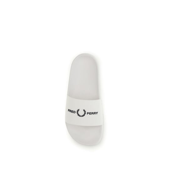 Fred Perry White Rubber Sandals - Image 3