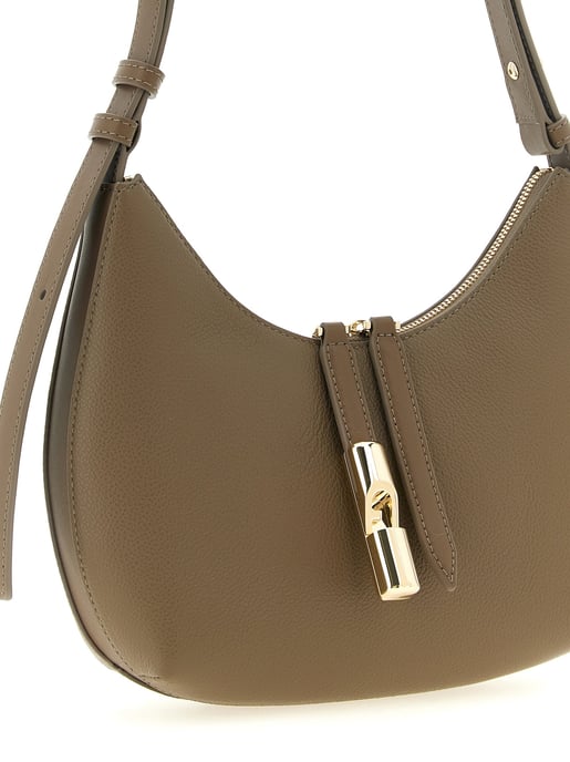 Furla Beige Calfskin Shoulder Bag - Image 3