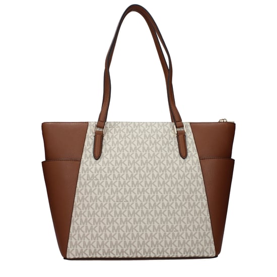 Michael Kors Beige Leren Schoudertas - Image 3