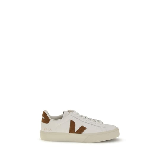 Veja White Leather Sneakers - Image 1