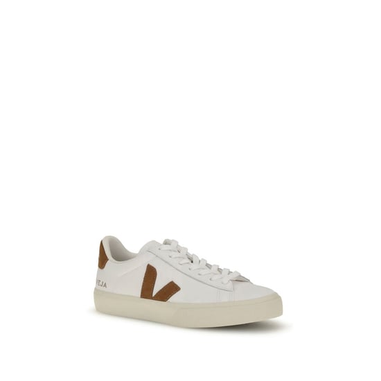 Veja White Leather Sneakers - Image 2