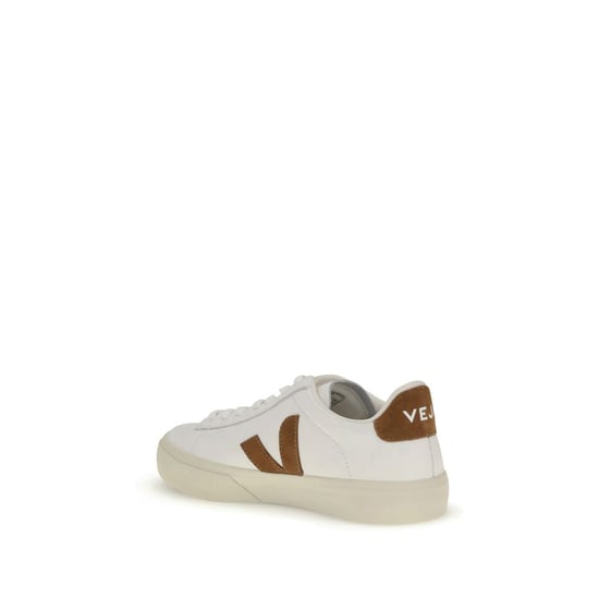 Veja White Leather Sneakers - Image 3
