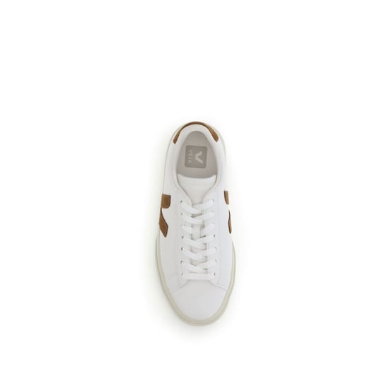 Veja White Leather Sneakers - Image 4