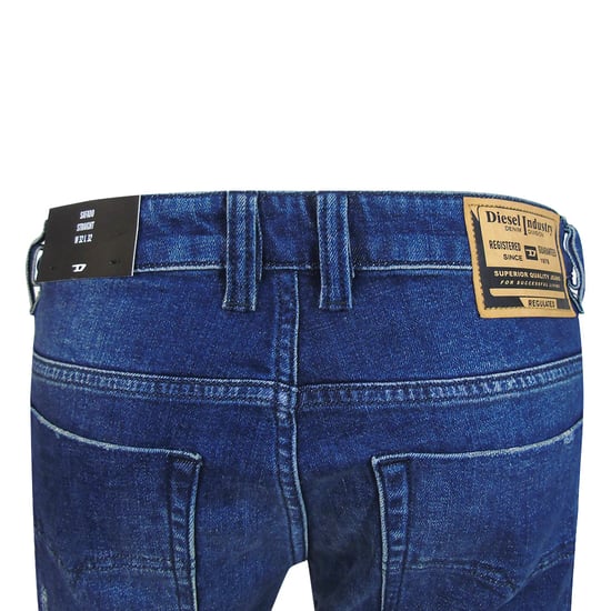 Diesel Safado-x Dark Blue Jeans - Image 6