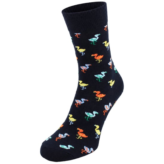 Happy Socks 1-Pack Black Flamingo - Image 1