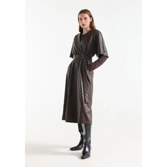 Jansen Amsterdam Linn lpu510 jurk dark brown - Image 1