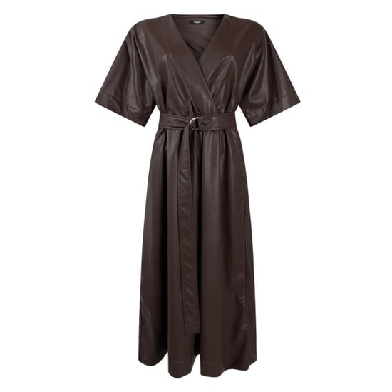 Jansen Amsterdam Linn lpu510 jurk dark brown - Image 2