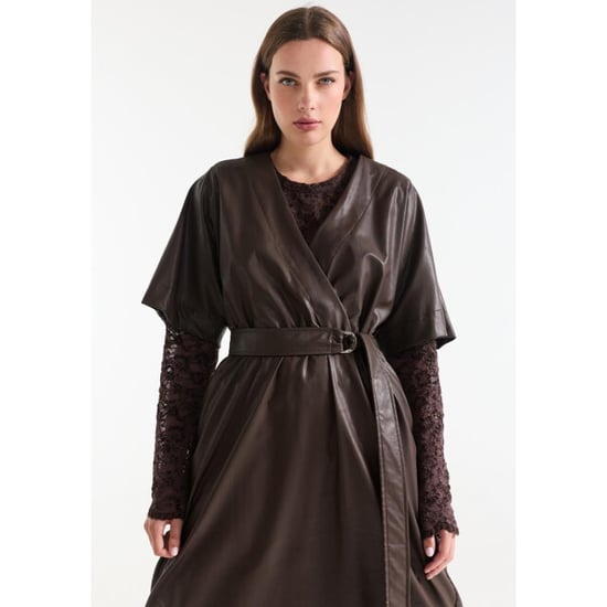 Jansen Amsterdam Linn lpu510 jurk dark brown - Image 6
