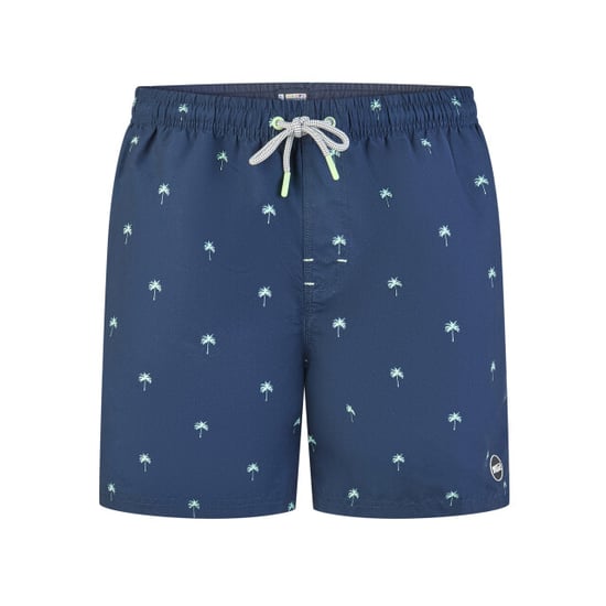 Happy Shorts Heren zwemshort palmbomen print donker - Image 1