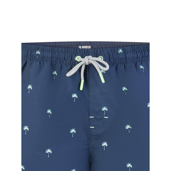 Happy Shorts Heren zwemshort palmbomen print donker - Image 2