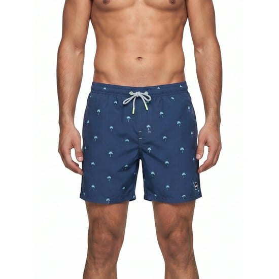 Happy Shorts Heren zwemshort palmbomen print donker - Image 3