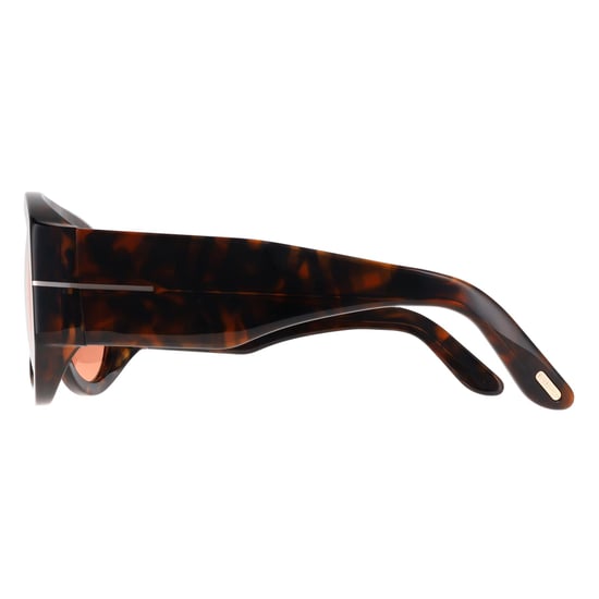 Tom Ford Aviator Mens Dark Havana Bordeaux Bronson FT1044 - Image 4