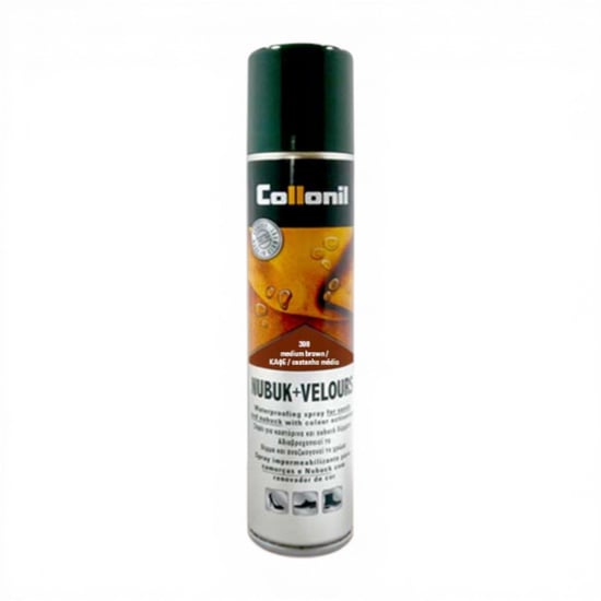 Collonil Nubuk & Mid Brown Velours Spray 200ml Waterdicht & Kleurverzorging - Image 1