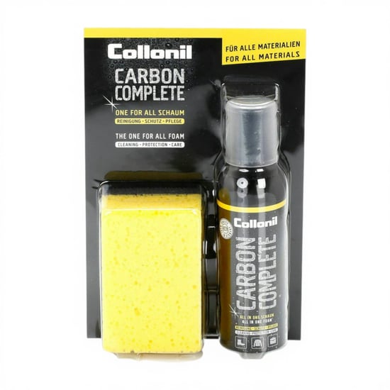Collonil Carbon Complete 125ml Leer Suede Reiniger Beschermer Verzorgingsschuim - Image 2