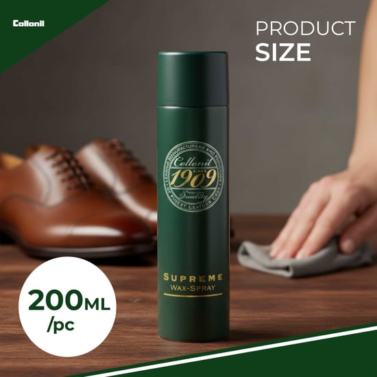Collonil 1909 Supreme Wax Spray 200ml Waterdichte & Verzorgende Leerverzorging - Image 5