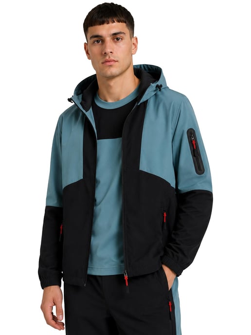 Kruze | Mens Woven 3 Piece Set - Jacket/T-Shirt/Pants - Image 4