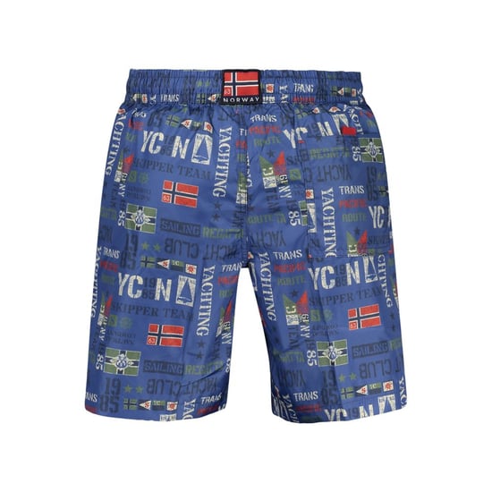 Noorwegen 1963 Blauw Polyester Heren Zwemkleding - Image 2
